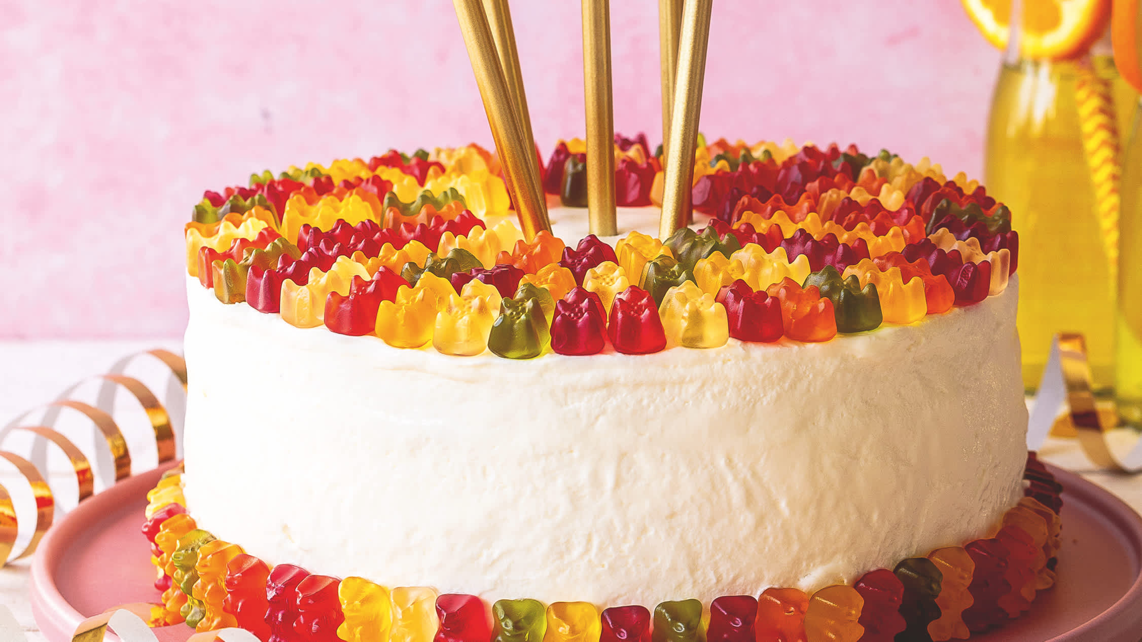 Goldbaeren torte stage
