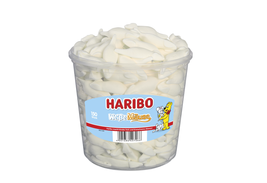 504537957 Weisse Mäuse 150 Stk drum Marketing