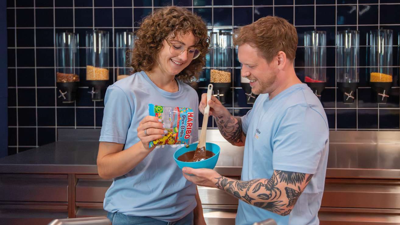 Ideenfindung Ritter Sport HARIBO Pico Balla Schokoladentafel c HARIBO Gmb H Co KG 16zu9