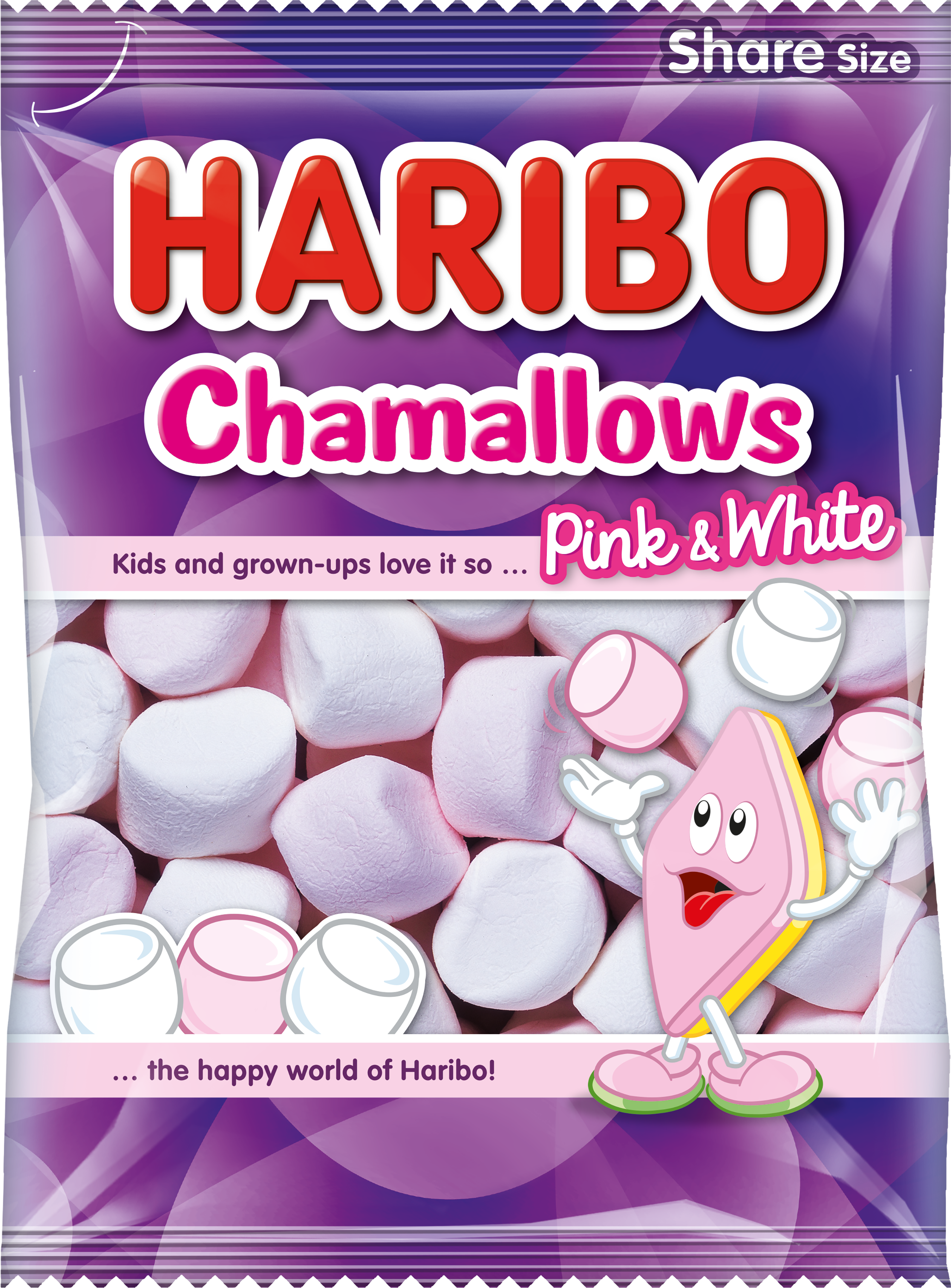 Packshot of Chamallows Pink & White