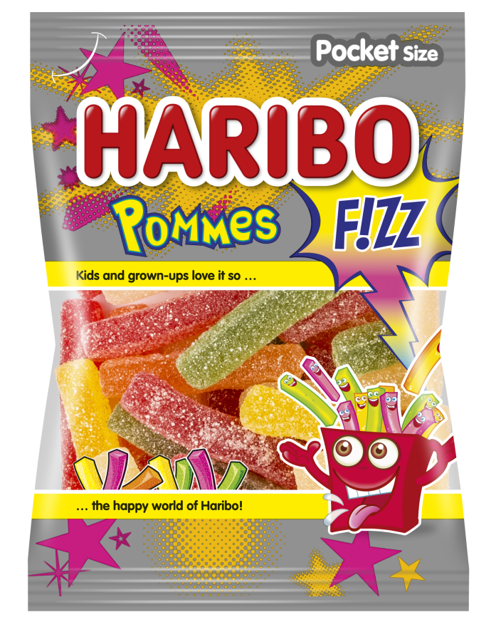4001686330067 Haribo Pommes FZZ 100g