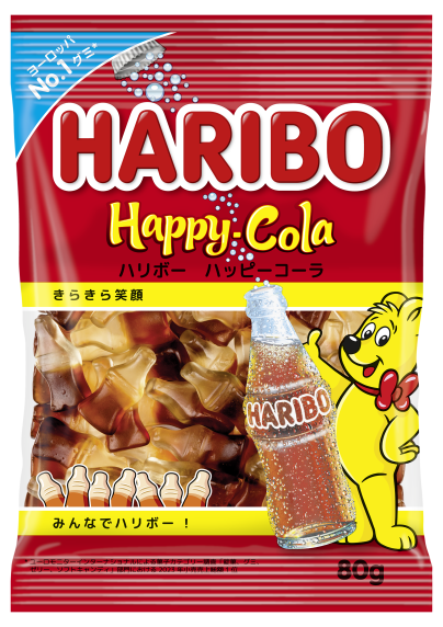 ハッピーコーラ80g 表面