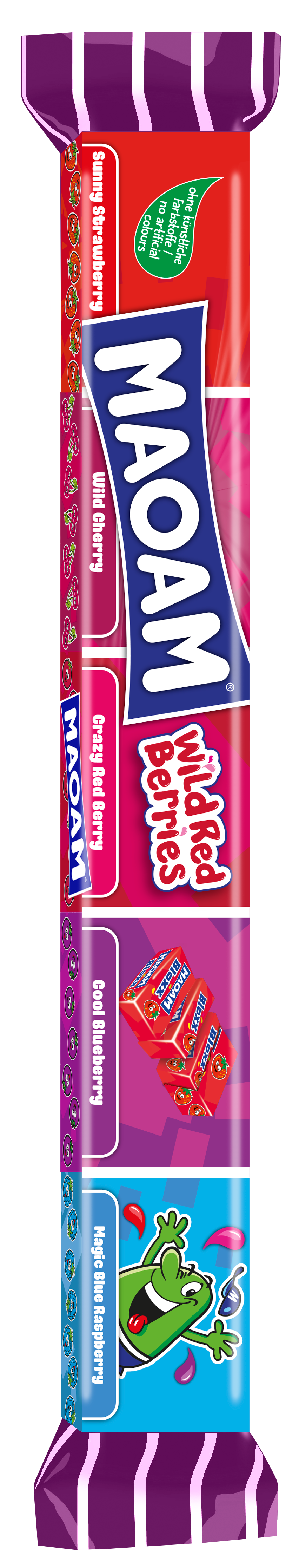 40048868 Maoam Bloxx Wild Berries 5 pack 110g