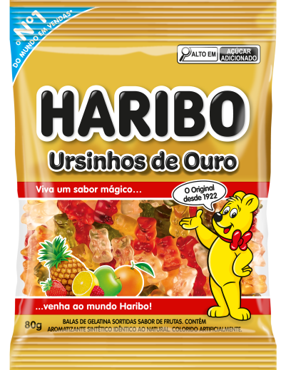 Ursinhos de Ouro HARIBO 80g