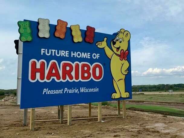 HARIBO Billboard in Pleasant Prairie, Wisconsin