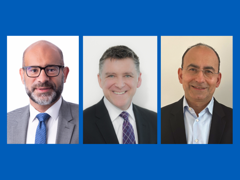 HARIBO America Board: Wes Saber, Rick LaBerge, Arndt Ruesges