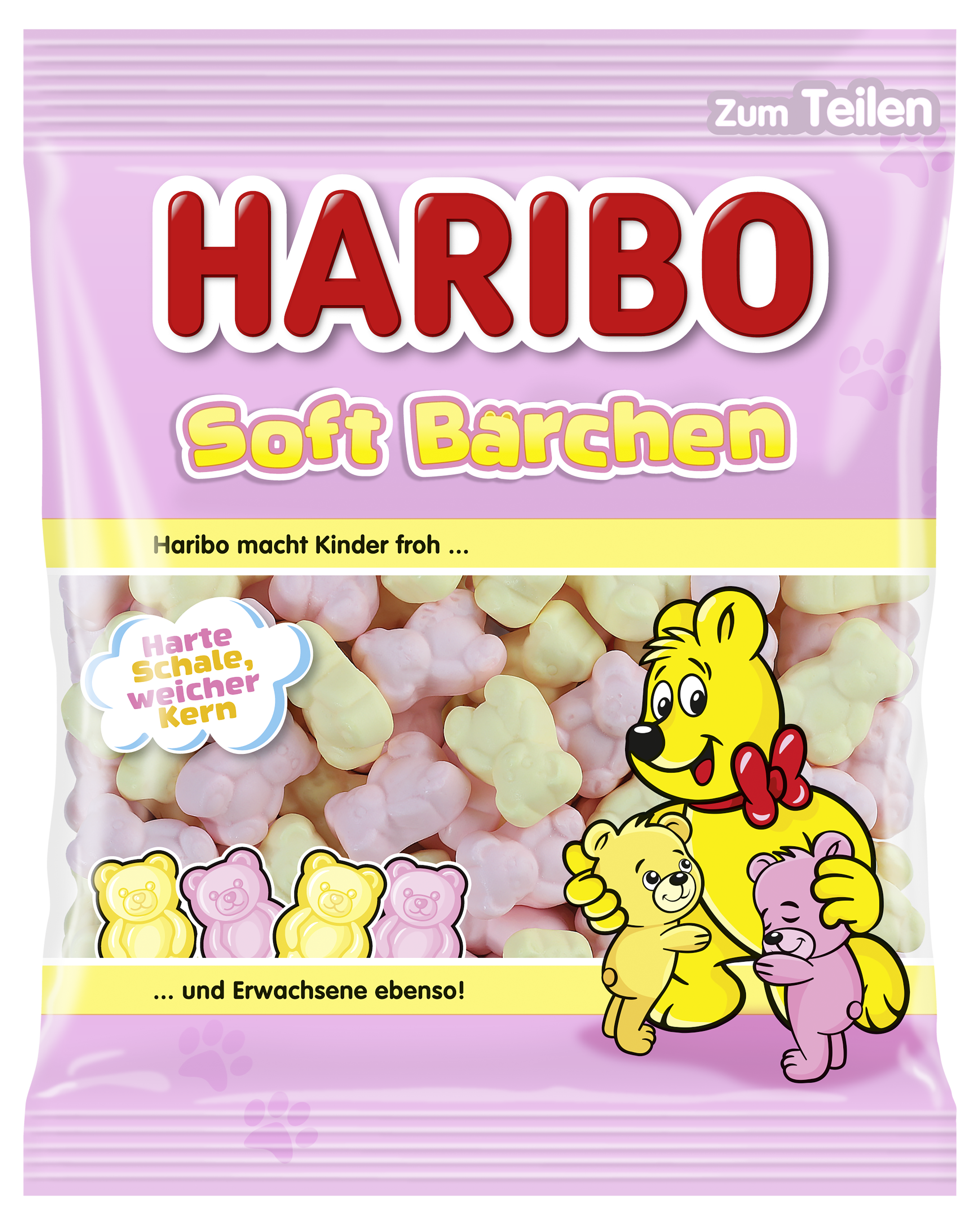 Produkt Verpackung HARIBO Soft Baerchen 175g