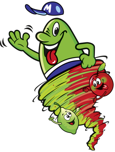 MAOAM Kracher Two Fruits Illustration