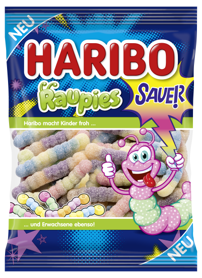 HARIBO Raupies Produktabbildung