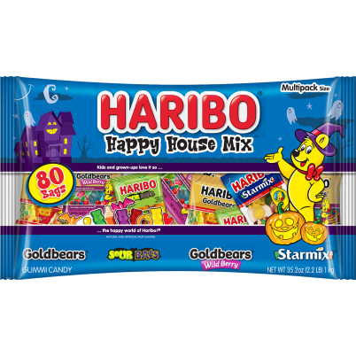 HARIBO Happy House Mix 80ct FOP