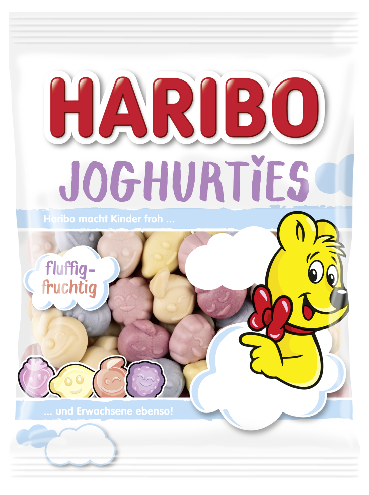 Produktabbildung HARIBO Joghurties 160g Beutel