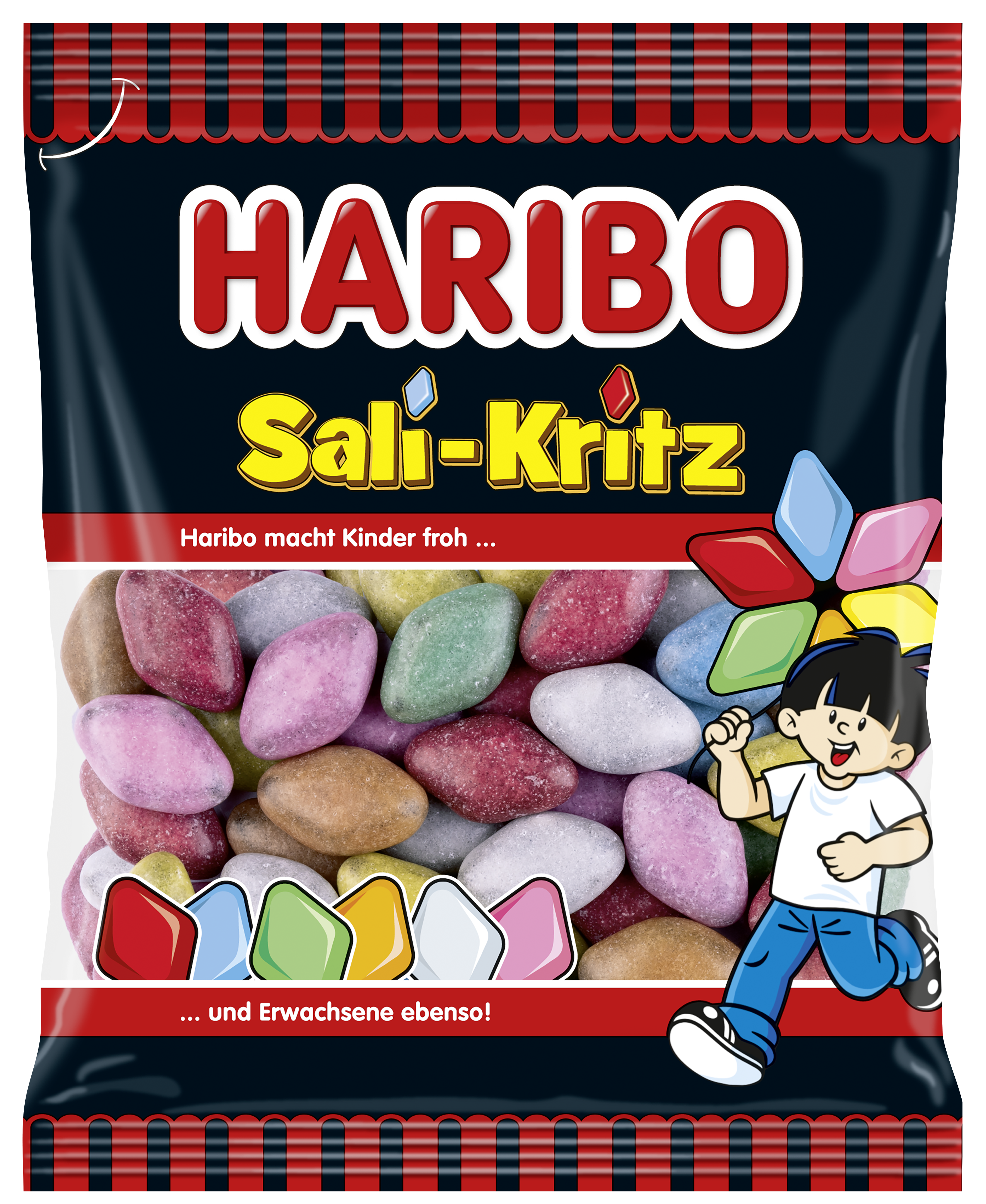 Beutel HARIBO Sali-Kritz 175g