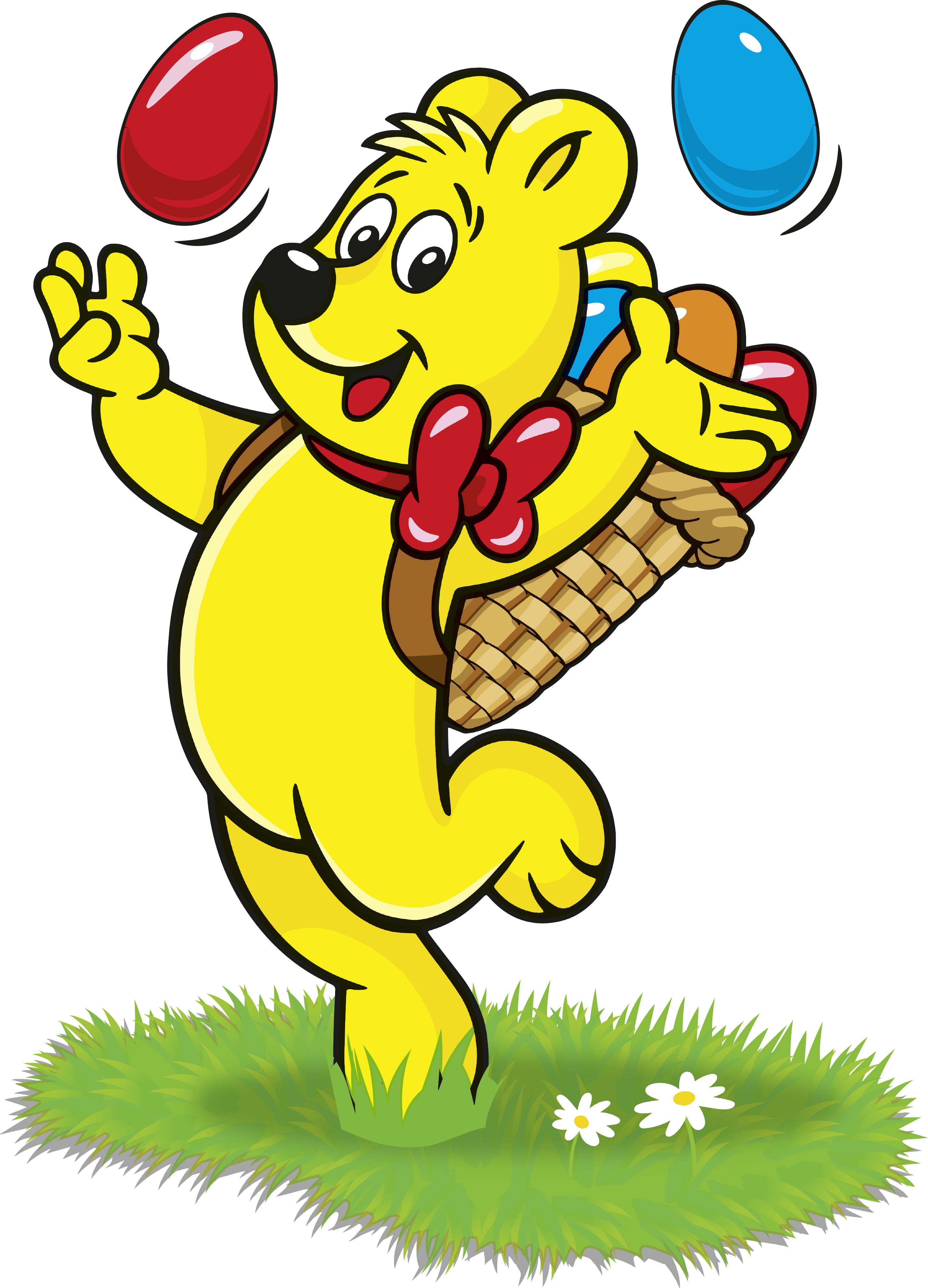 HARIBO zlatý medvídek s barevnými vajíčky