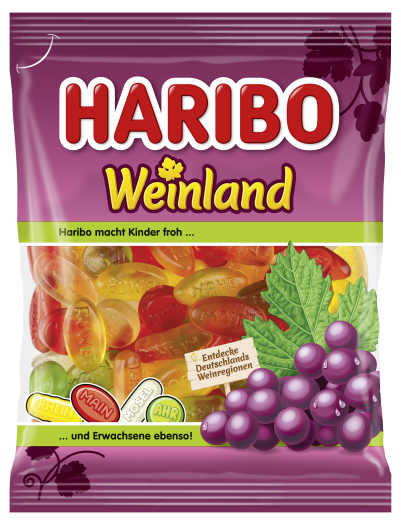 HARIBO Weinland 175g Beutel