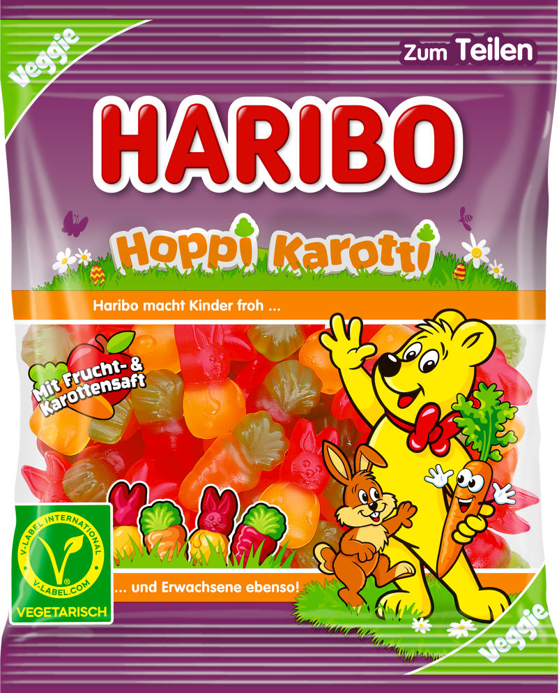 HARIBO Hoppi Karotti Packshot