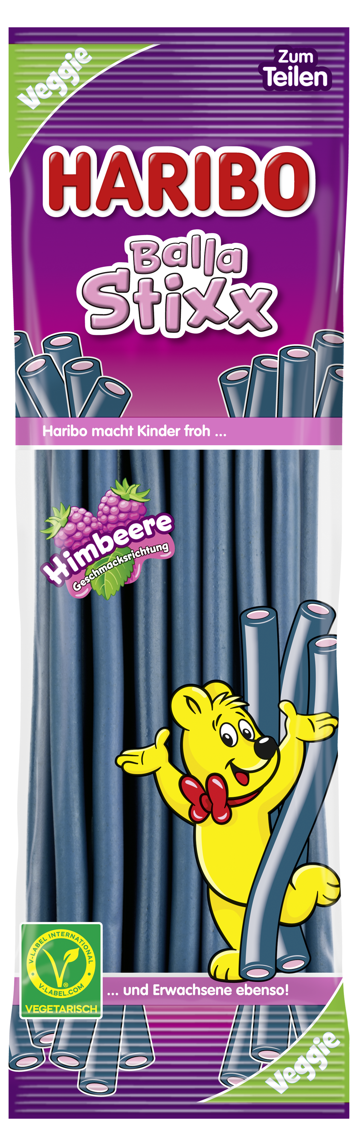 Langer Beutel Balla Stixx Rasberry