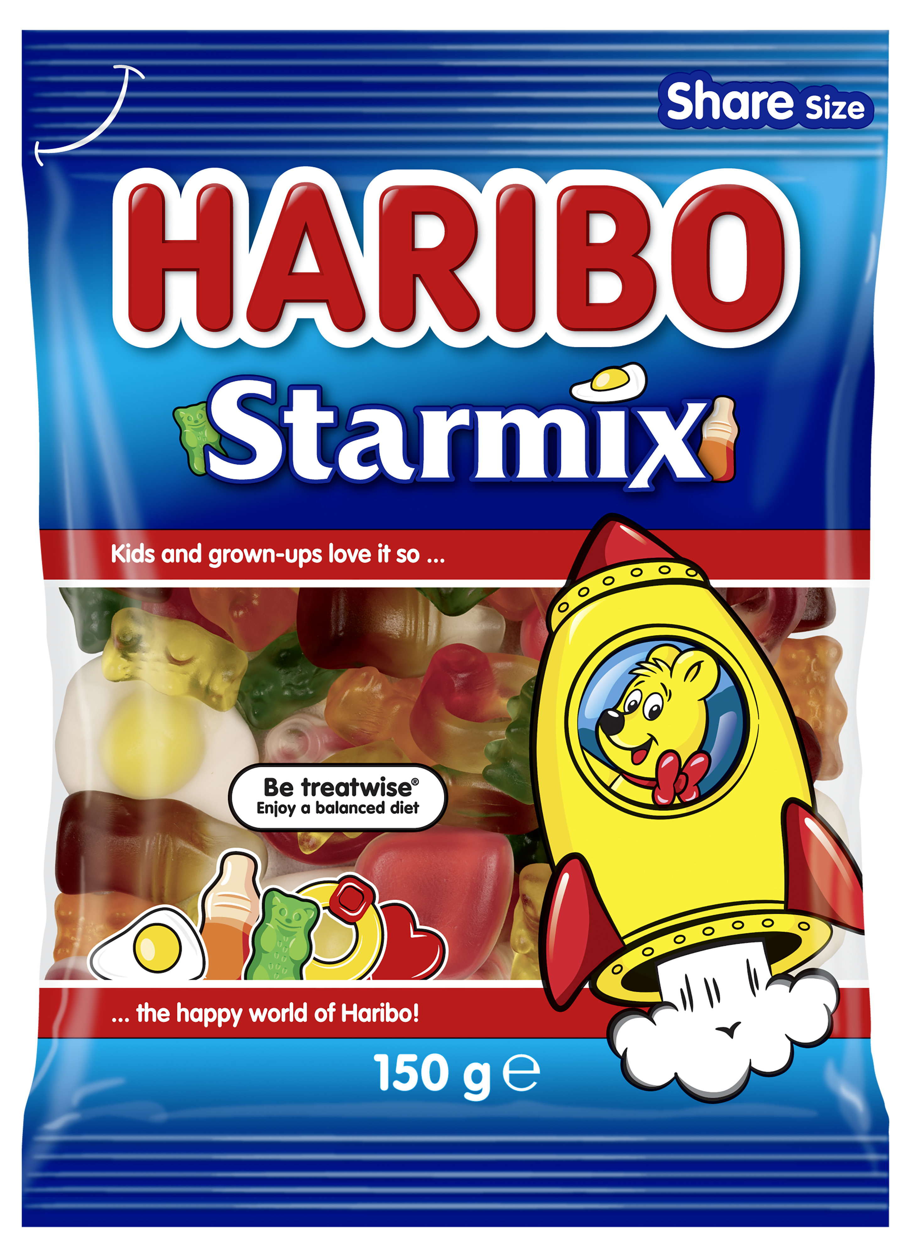 Pack of HARIBO Starmix