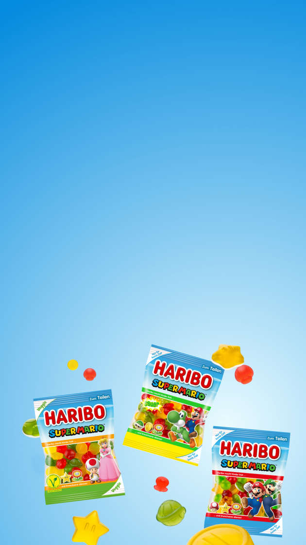 HARIBO x Super Mario stage mobile