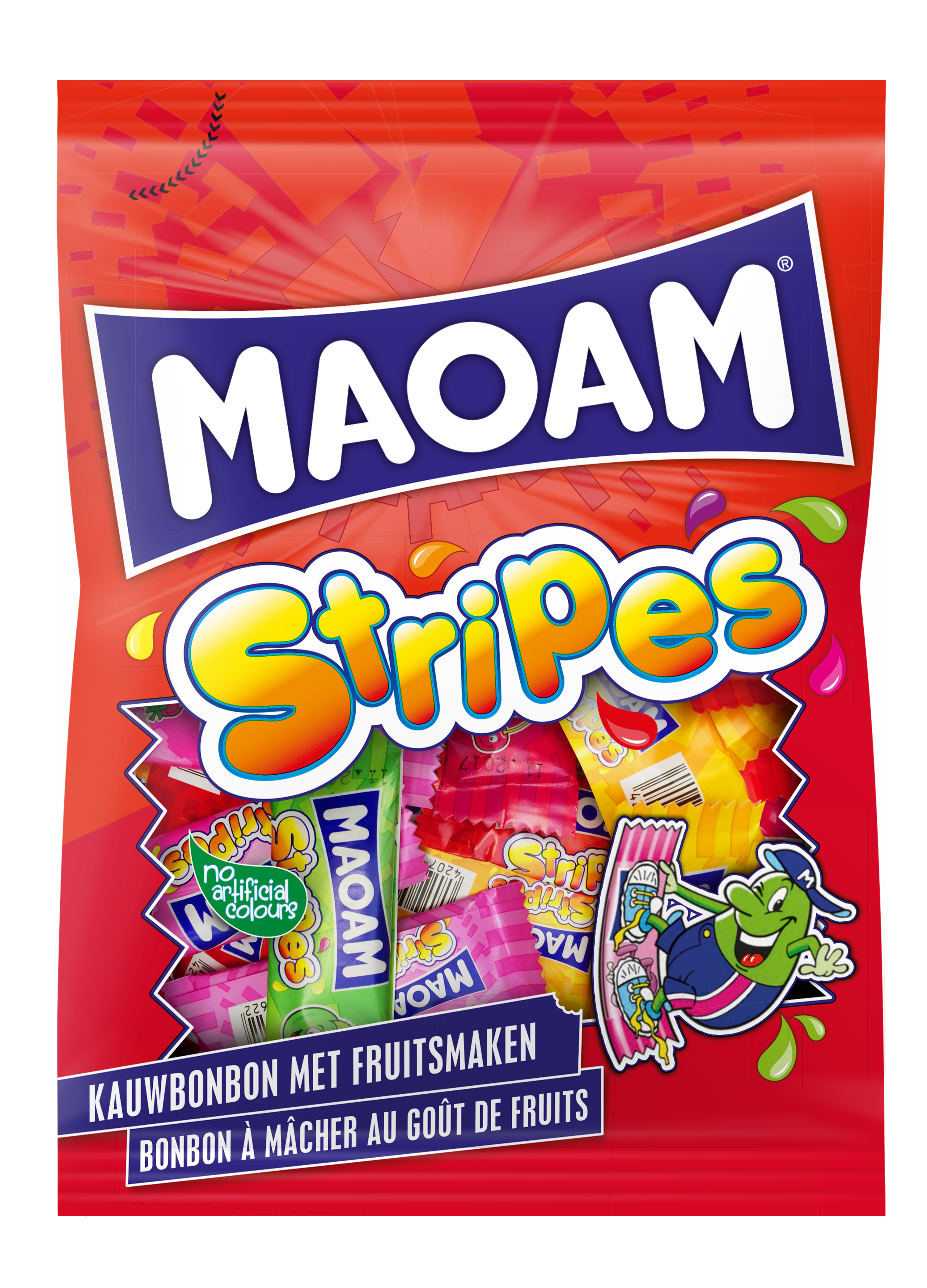2102036 6048 MAOAM Stripes white