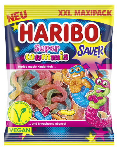HARIBO Super Wummis Packshot Maxipack