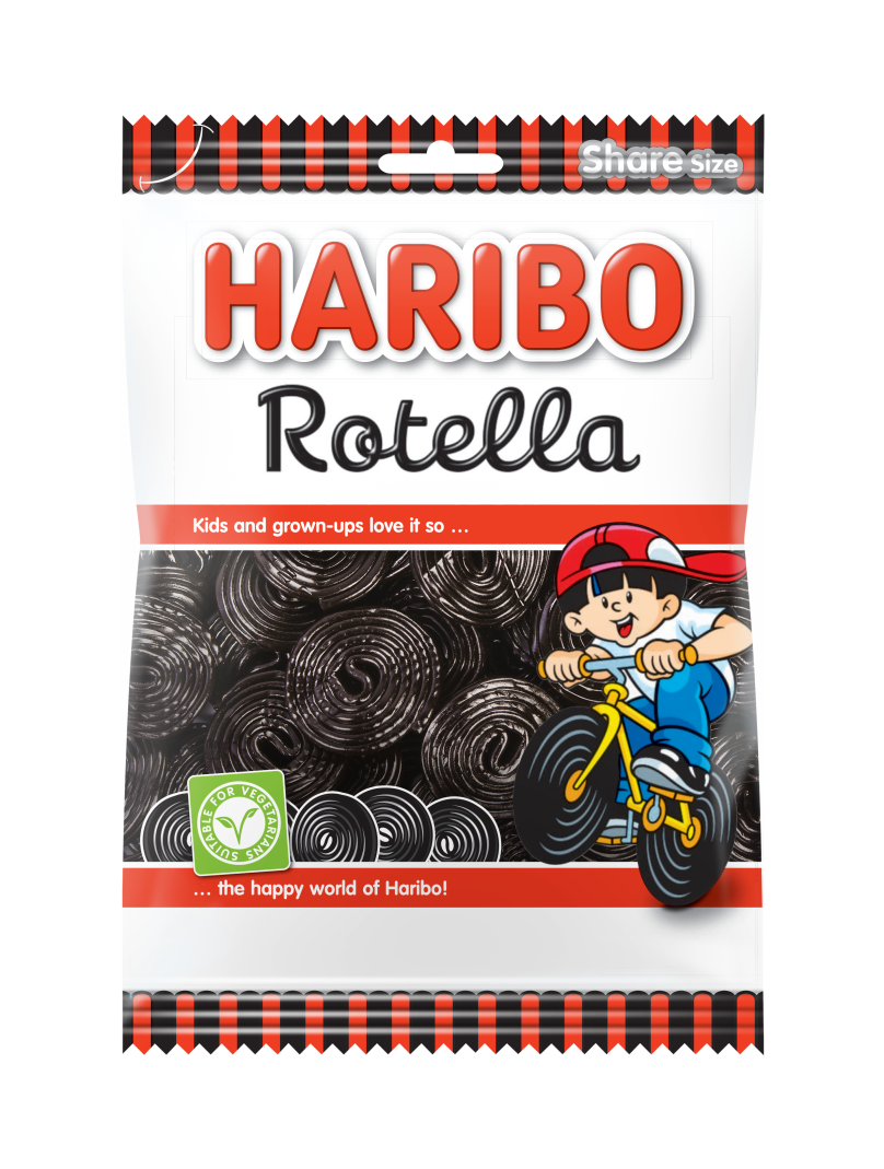 Zakje HARIBO Rotella snoep