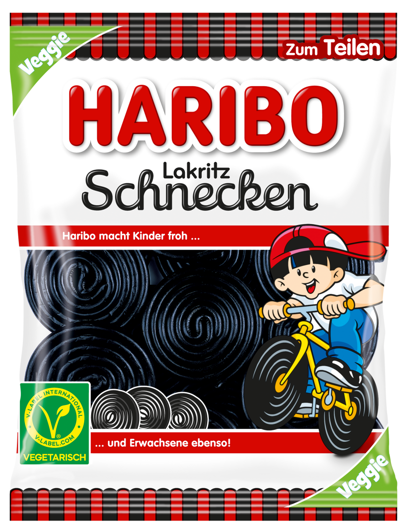 HARIBO Lakritz Schnecken Packshot