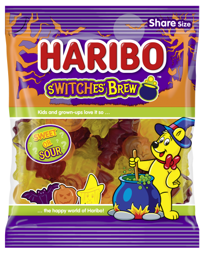 HARIBO s'WITCHes' BREW termékzacskó