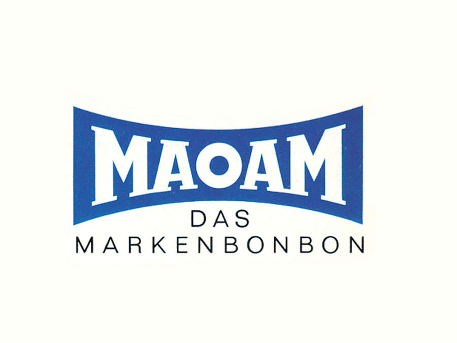 Logo žvýkacích bonbónů MAOAM