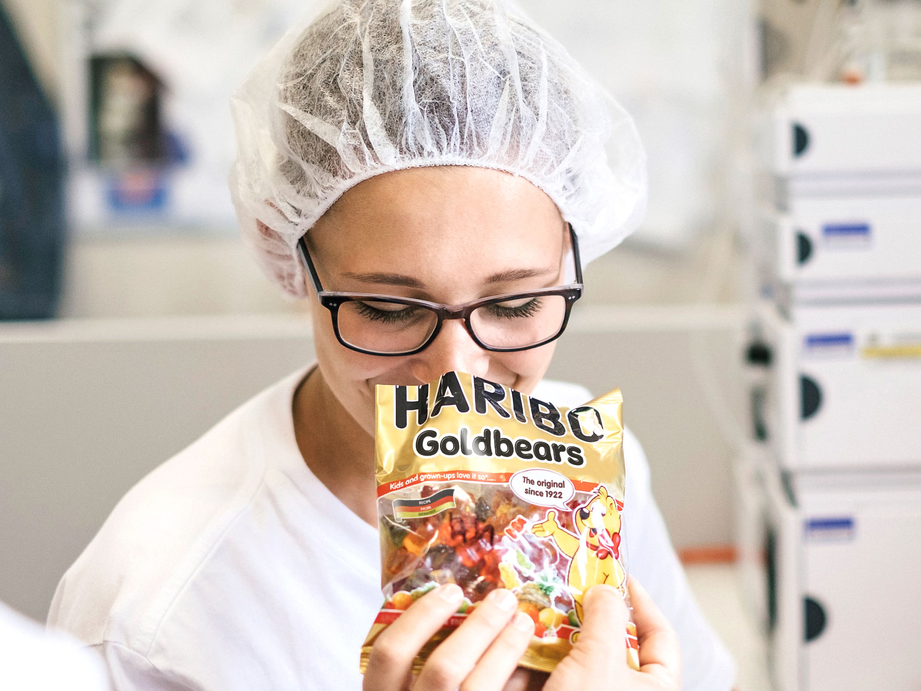 Quality check for the HARIBO Goldbears
