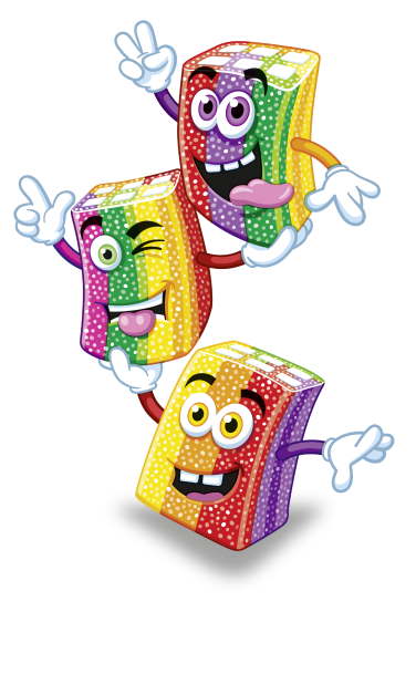 Rainbow Pixel 175 g Hero Image