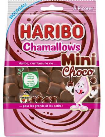 Sachet HARIBO Chamallows Mini Choco
