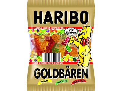 HARIBO Goldbären Verpackungsdesign von 2003