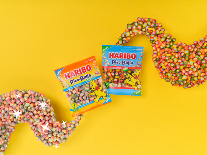 HARIBO Pico Balla 25 Jahre Original und Sauer c HARIBO Gmb H Co KG 4zu3