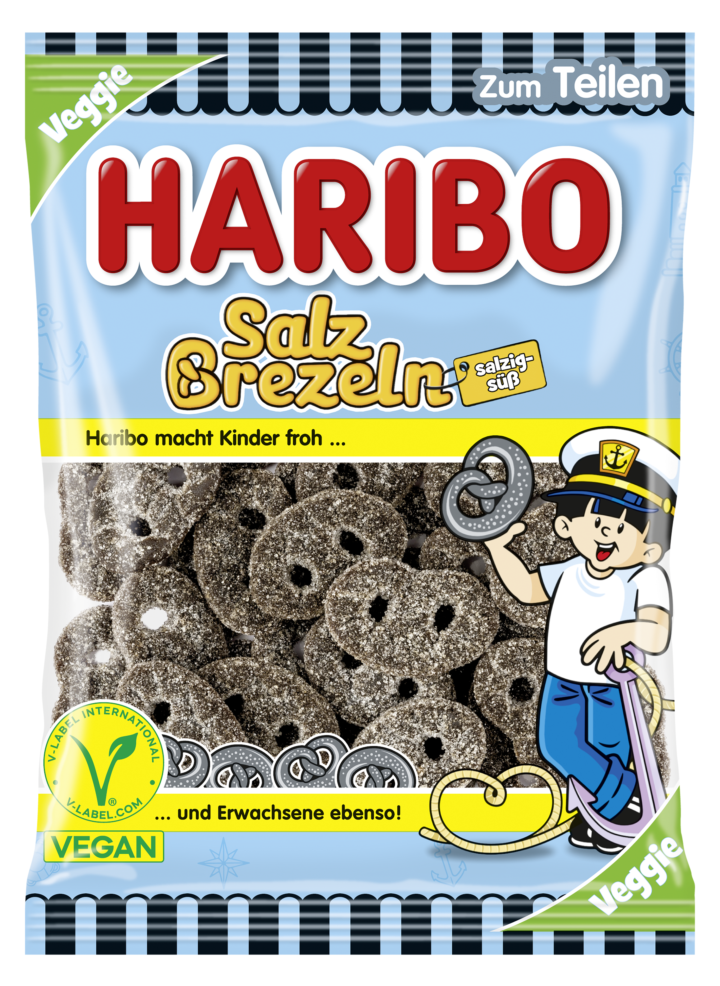 HARIBO Salzbrezeln Veggie Packshot