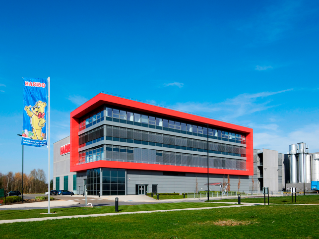New Haribo factory and distribution centre located in Castleford, West Yorkshire, UK.