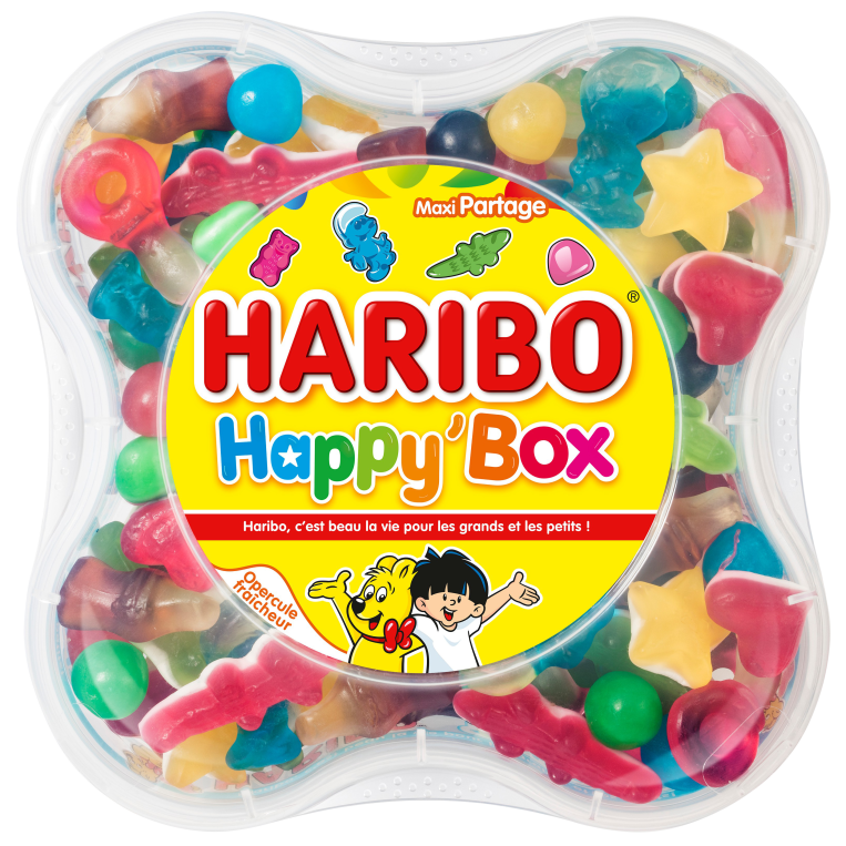 Boite HARIBO Happy Box 600g