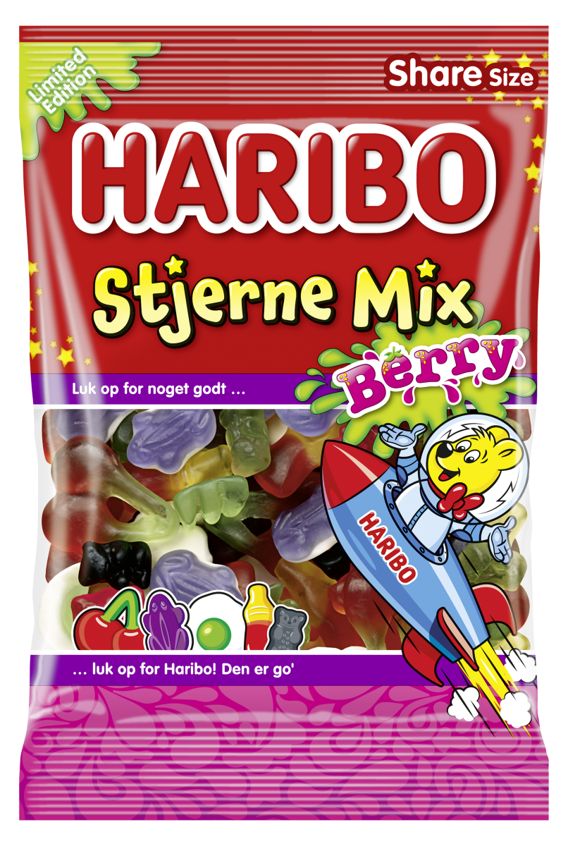 Stjerne mix Berry 375 g Limited Edition HRL 00565
