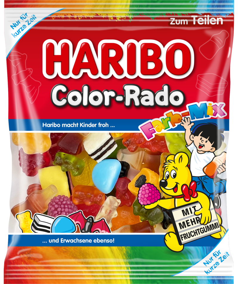 HARIBO Color-Rado Farb-Mix Produktabbildung