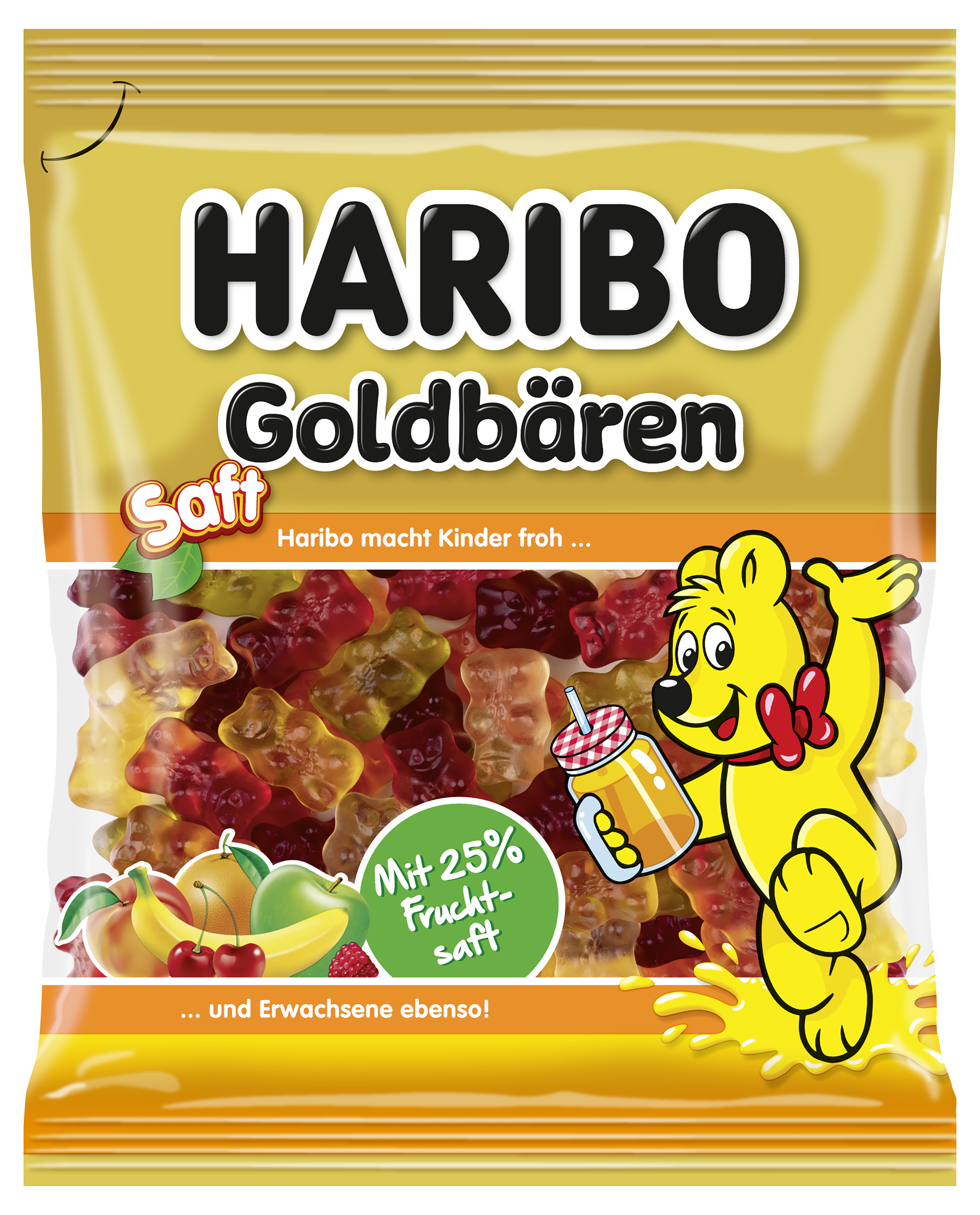 Sachet Saft Goldbären HARIBO (175 g)