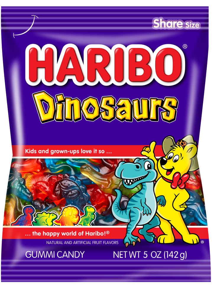 Pack of HARIBO Dinosaurs