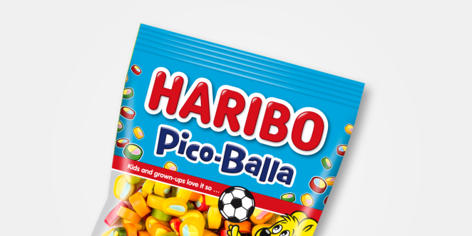  Haribo Pico-Balla Gummy Candy 4-Pack (4 x 160g) : Grocery &  Gourmet Food