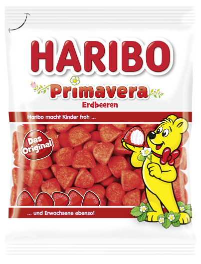Sachet Primavera Erdbeeren HARIBO (200 g)