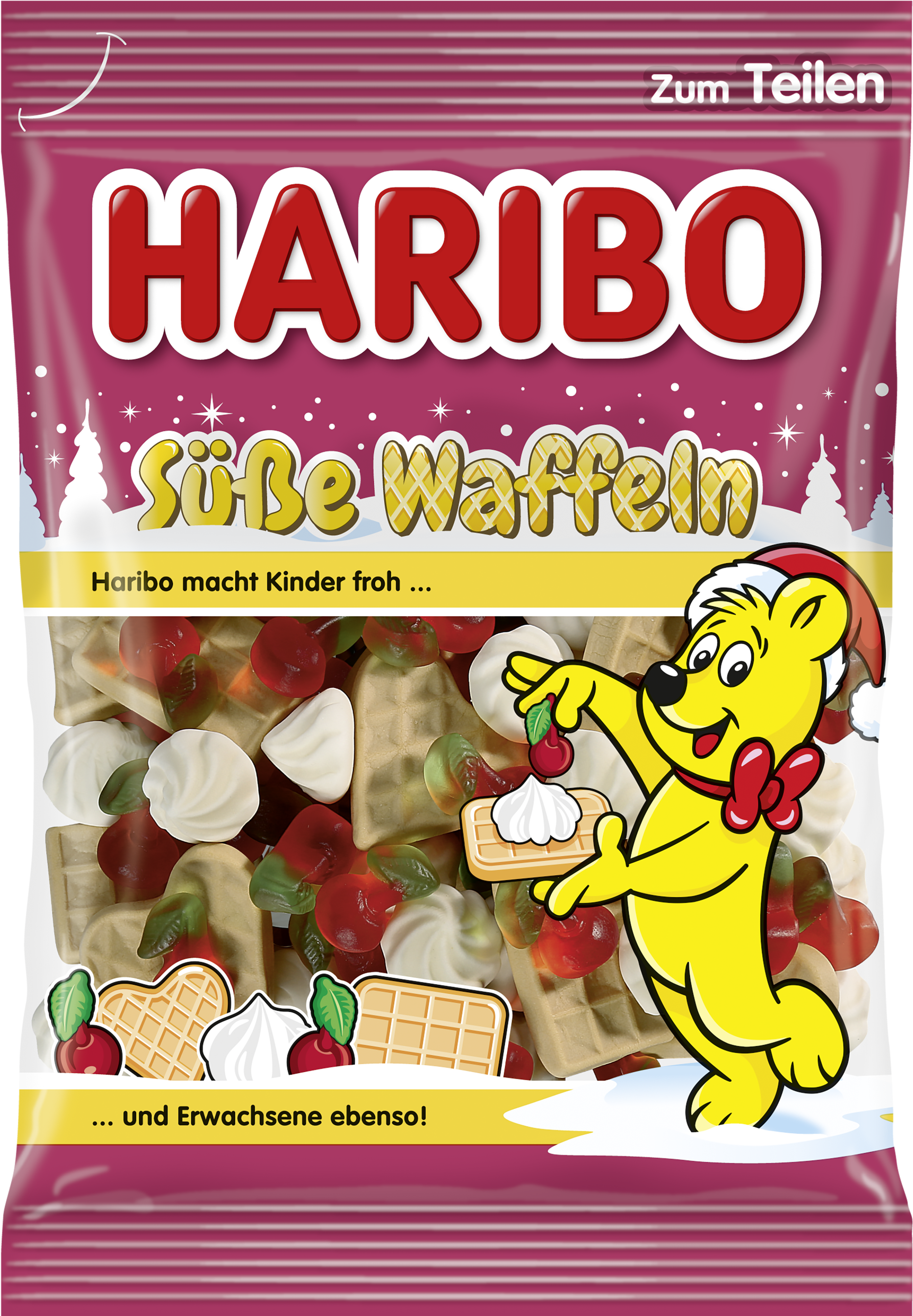 Süße Waffeln 175g méretezett