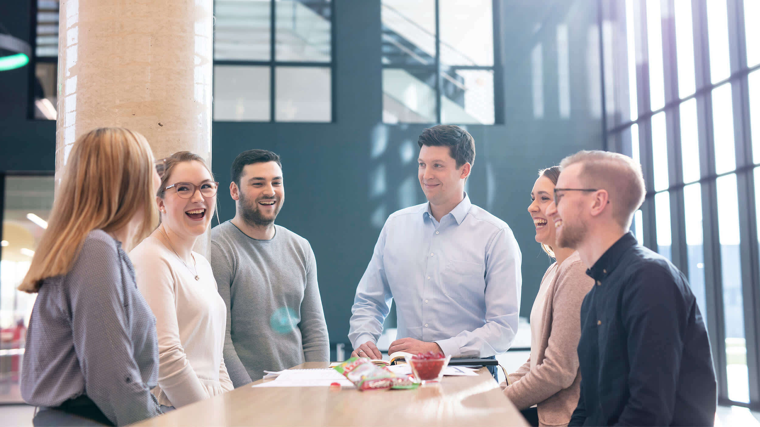 Mitarbeiter gespräch