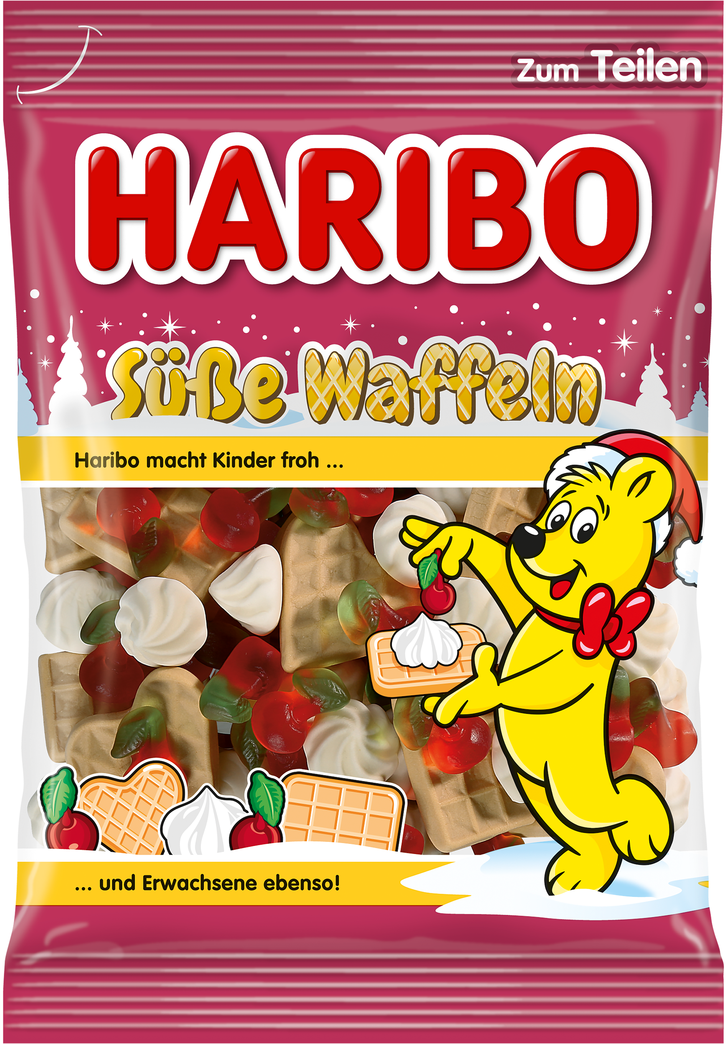 HARIBO Süße Waffeln Packshot