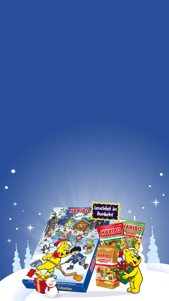 HARIBO Weihnachten Stage Template mobil November Adventskalender