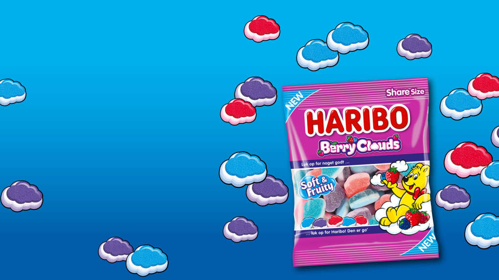 NYHED: HARIBO Berry Clouds