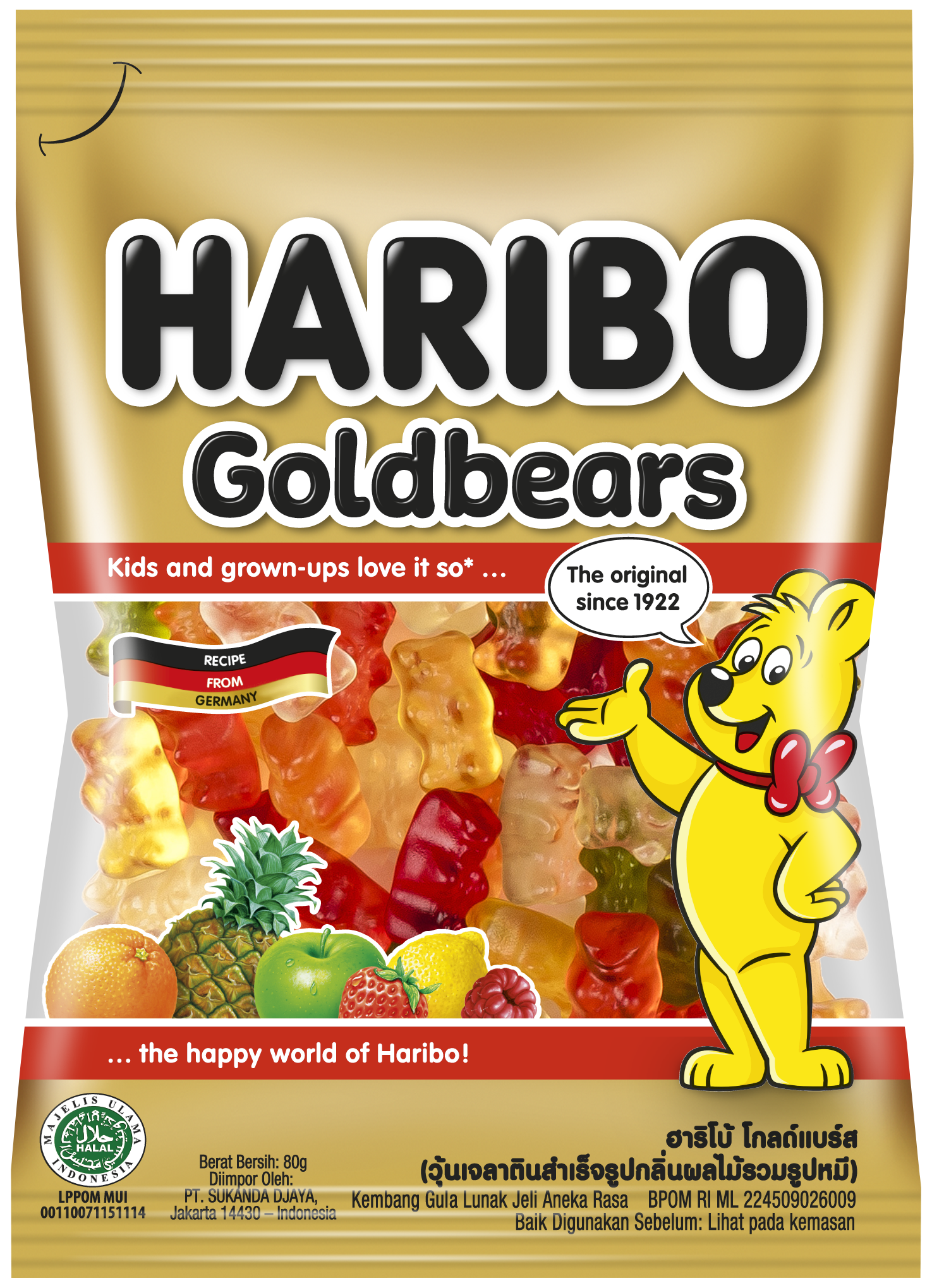 Bag of HARIBO Goldbears