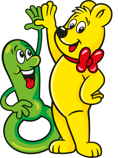 HARIBO Bunte Schnecken Illustration