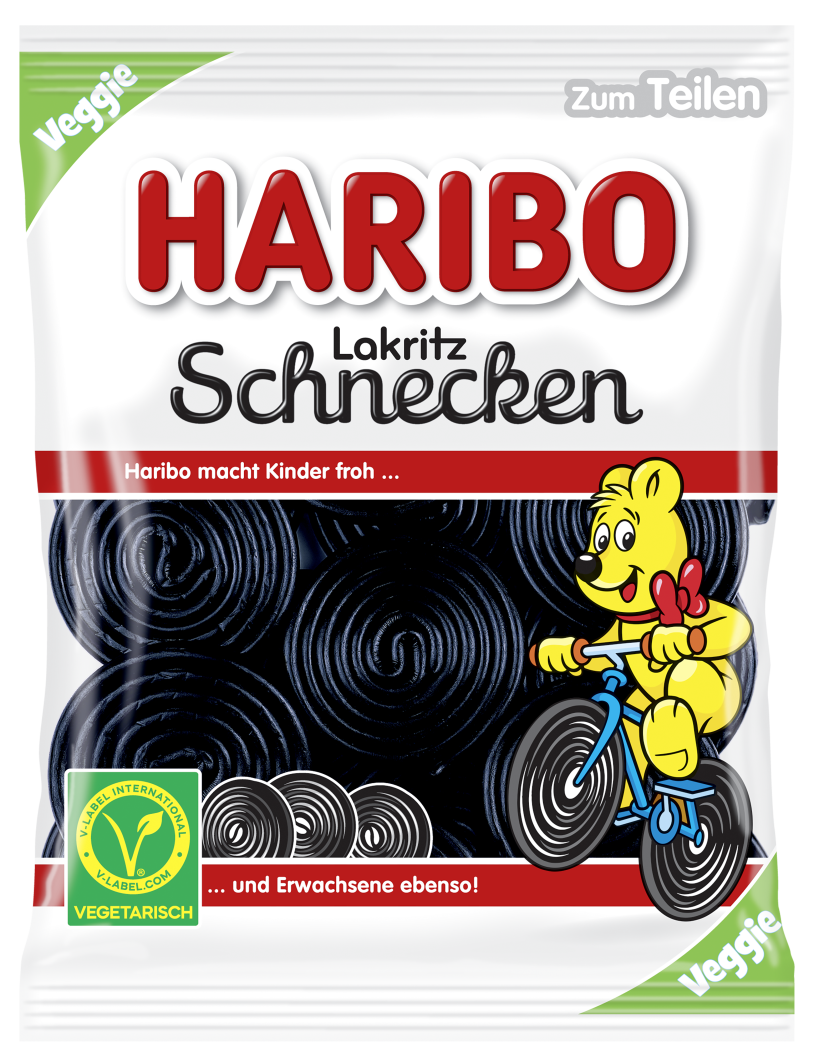 HARIBO Lakritz Schnecken Packshot